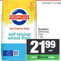Spar Snowflake self raising wheat flour offer