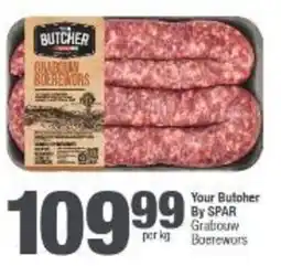 Spar Your Butcher By SPAR Grabouw Boerewors offer