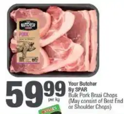 Spar Your Butcher Bulk Pork Braai Chops offer