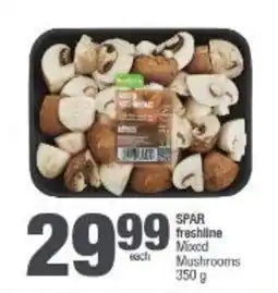 Spar SPAR freshline Mixed Mushrooms offer