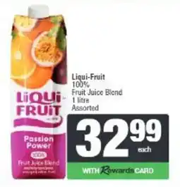 Spar Liqui-Fruit 100% Fruit Juice Blend Assorted offer