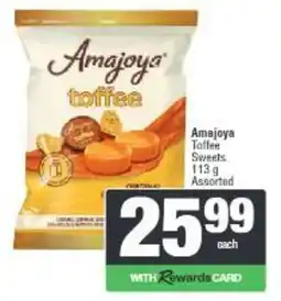 Spar Amajoya toffee Assorted offer