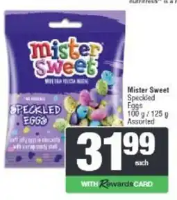 Spar Mister Sweet Speckled Eggs Assorted offer