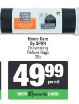 Spar Home Care By SPAR Drawstring Refuse Bags offer