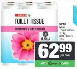 Spar SPAR Toilet Tissue offer