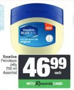 Spar Vaseline Petroleum Jelly Assorted offer