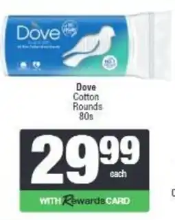 Spar Dove Cotton Rounds offer