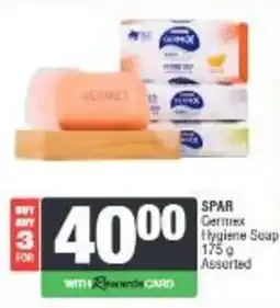 Spar Germex Hygiene Soap Assorted offer
