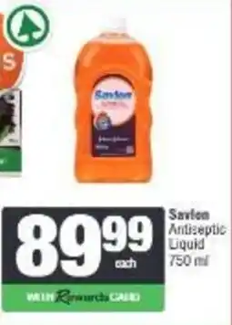 Spar Savlon Antiseptic Liquid offer