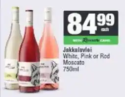 Spar Jakkalsvlei Moscato offer