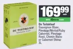 Spar Du Toitskloof offer