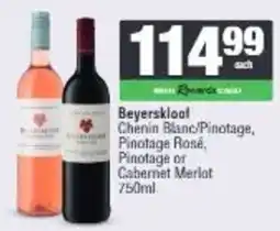 Spar Beyerskloof Pinotage offer