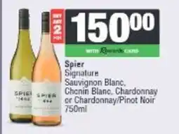 Spar Spier Signature Sauvignon Blanc, Chonin Blanc, Chardonnay offer