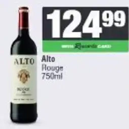 Spar Alto Rouge offer