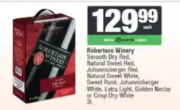 Spar Robertson Winery Smooth Dry Red offer