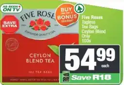 Spar Five Roses Ceylon Blend Tea offer