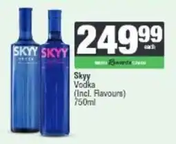 Spar Skyy Vodka offer