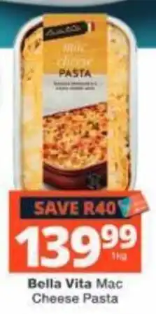 Checkers Bella Vita Mac Cheese Pasta offer