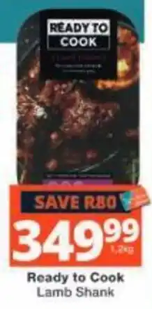 Checkers Ready to Cook Lamb Shank offer