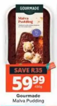 Checkers Gourmade Malva Pudding offer