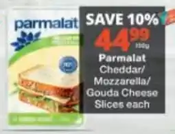 Checkers Parmalat Cheddar/ Mozzarella/ Gouda Cheese Slices offer