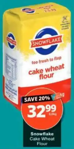 Checkers Snowflake Cake Wheat Flour offer