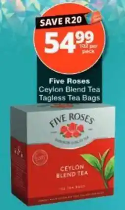 Checkers Five Roses Ceylon Blend Tea offer