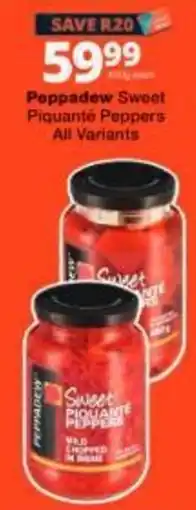 Checkers Peppadew Sweet Piquante Peppers offer