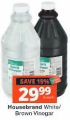 Checkers Housebrand White/ Brown Vinegar offer