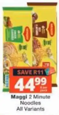 Checkers Maggi 2 Minute Noodles offer