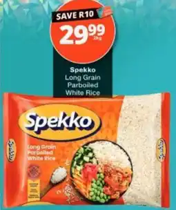 Checkers Spekko Long Grain Parboiled White Rice offer