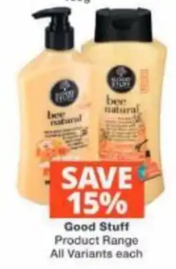 Checkers Good Stuff bee natural offer