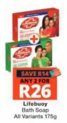 Checkers Lifebuoy Bath Soap offer