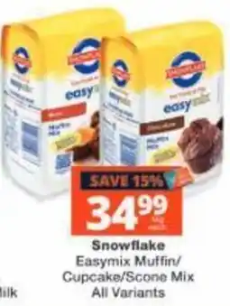Checkers Snowflake Easymix Muffin/Cupcake/Scone Mix offer