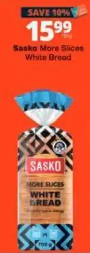 Checkers Sasko More Slices White Bread offer