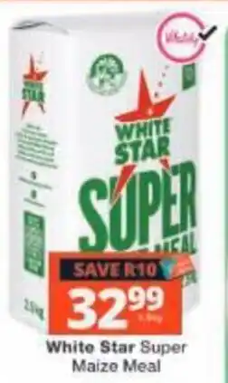 Checkers White Star Super Maize Meal offer