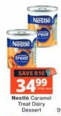 Checkers Nestlé Caramel Treat Dairy Dessert offer