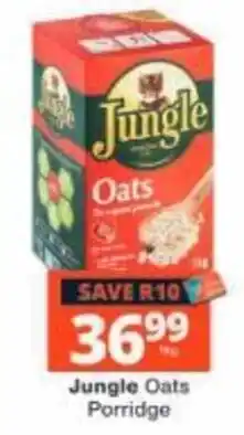 Checkers Jungle Oats Porridge offer