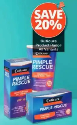 Checkers Cuticura Pimple Rescue offer