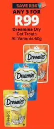 Checkers Dreamies Dry Cat Treats offer