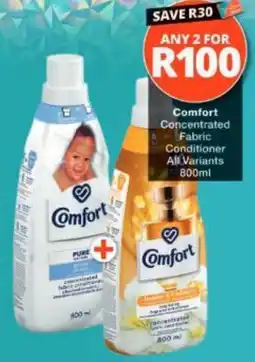 Checkers Comfort Concentrated Fabric Conditioner offer