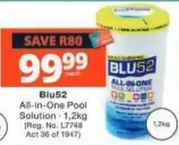Checkers Blu52 All-In-One Pool Solution offer