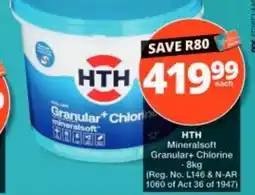 Checkers HTH Mineralsoft Granular+ Chlorine offer