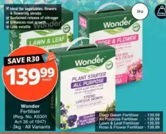 Checkers Wonder Fertiliser offer