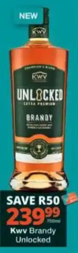 Checkers Kwv Brandy Unlocked offer