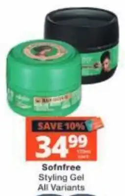 Checkers Sofnfree Styling Gel offer