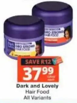 Checkers Dark and Lovely Hair Food offer