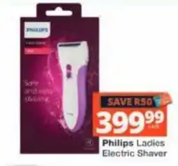 Checkers Philips Ladies Electric Shaver offer