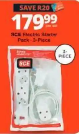 Checkers SCE Electric Starter Pack offer
