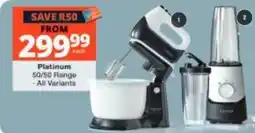 Checkers Platinum 50/50 Range offer